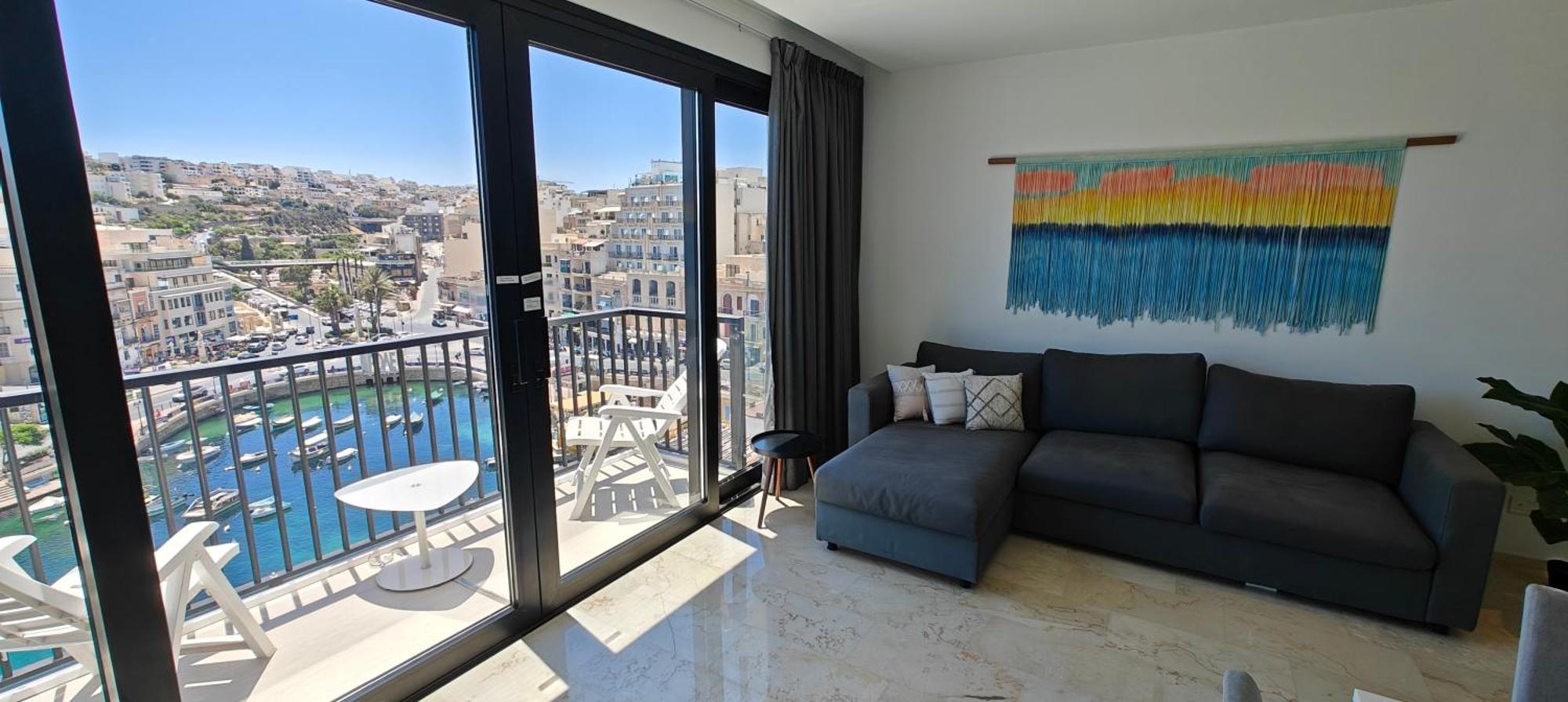 Apartment Luxury Sea Front At Spinola Bay St Julians