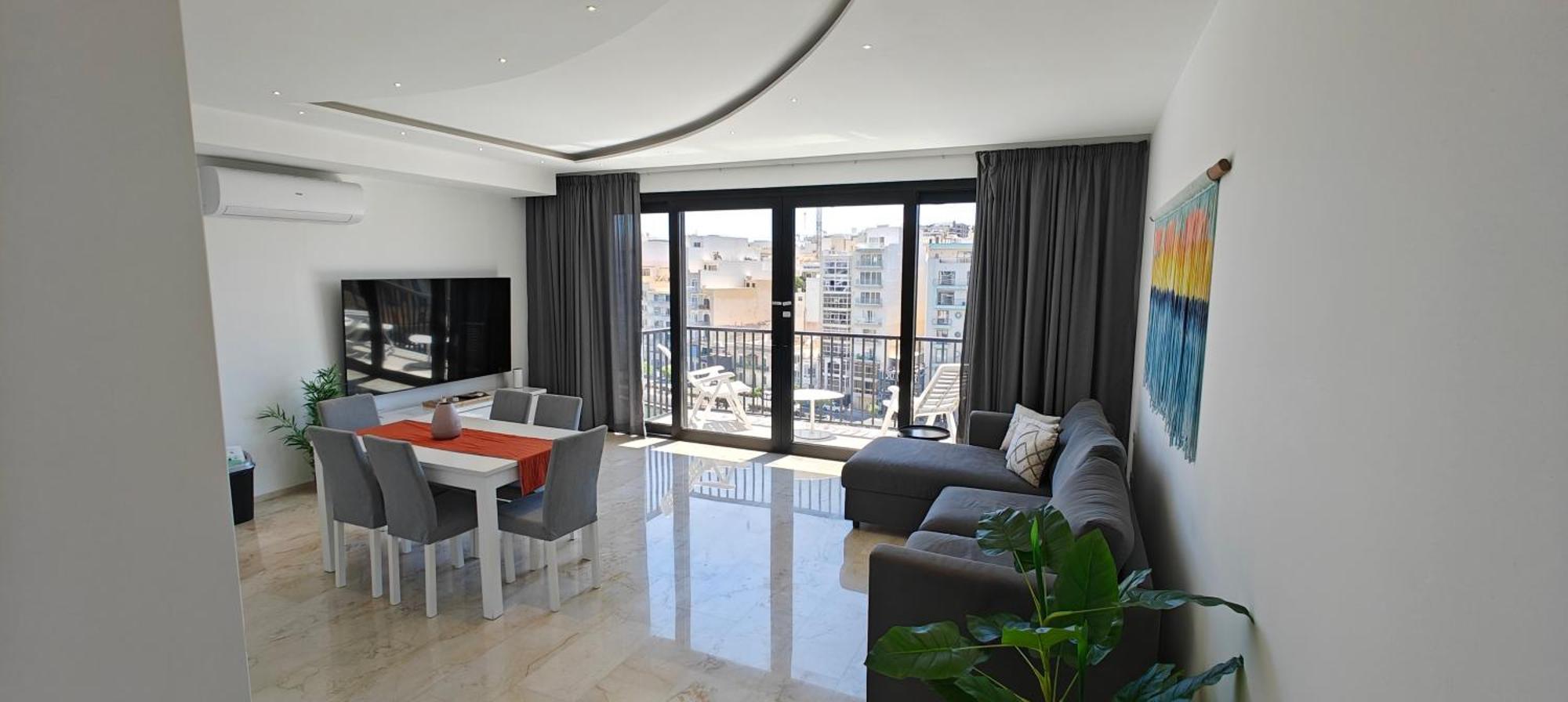 Apartment Luxury Sea Front At Spinola Bay St Julians *